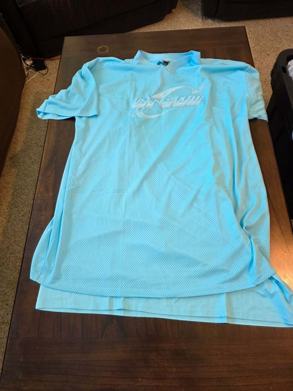 Wild Fable Women's Dream Graphic Mesh Short Sleeve Jersey Shirt